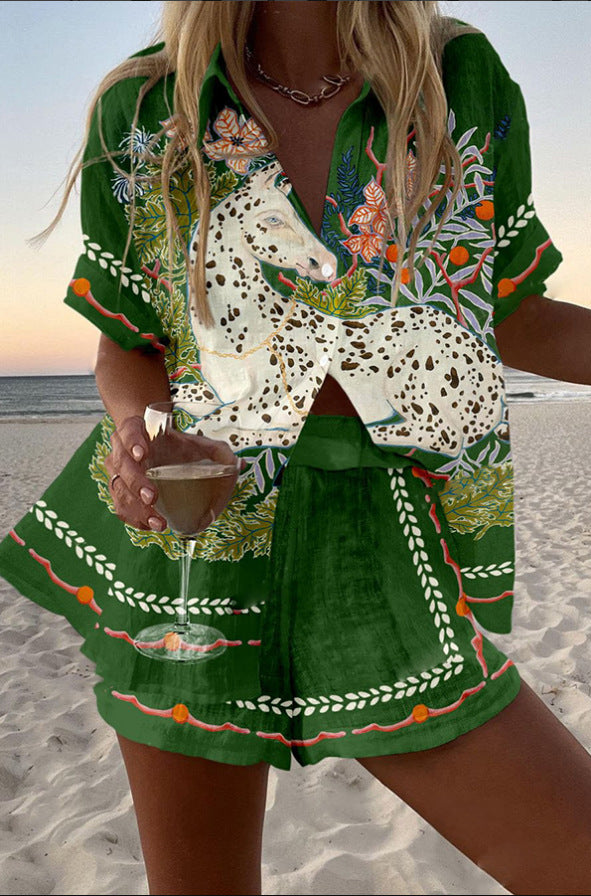 Belle | Zomer Linnen set