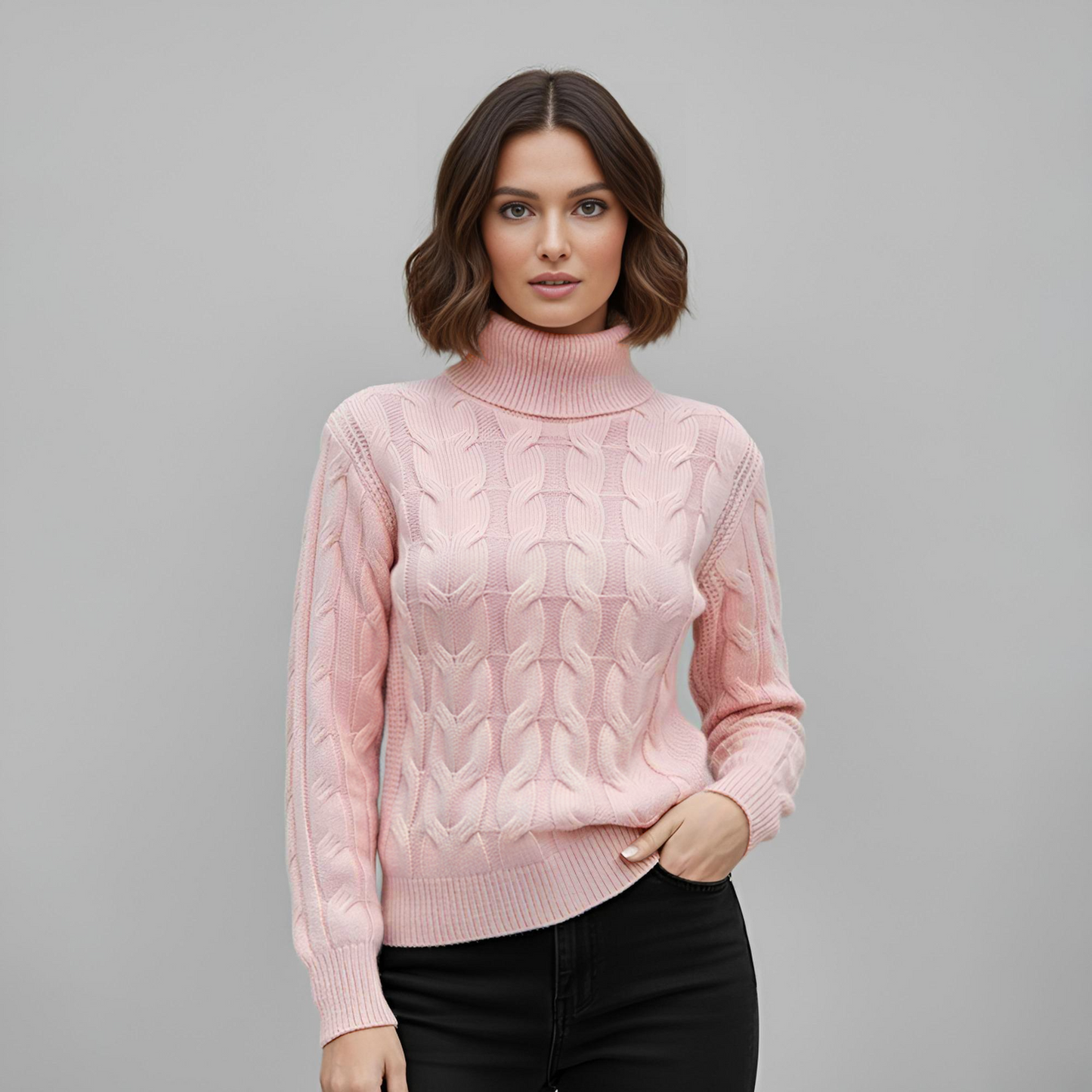 Carlena | Zachte Gebreide Coltrui