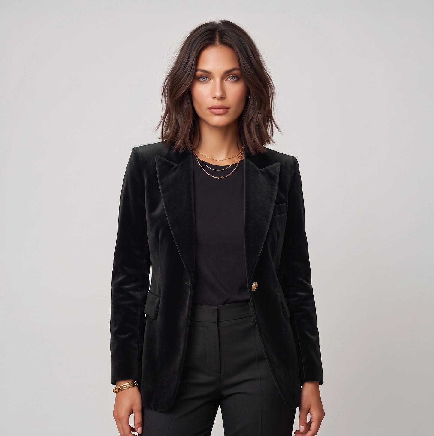 Emilie | Premium fluwelen damesblazer