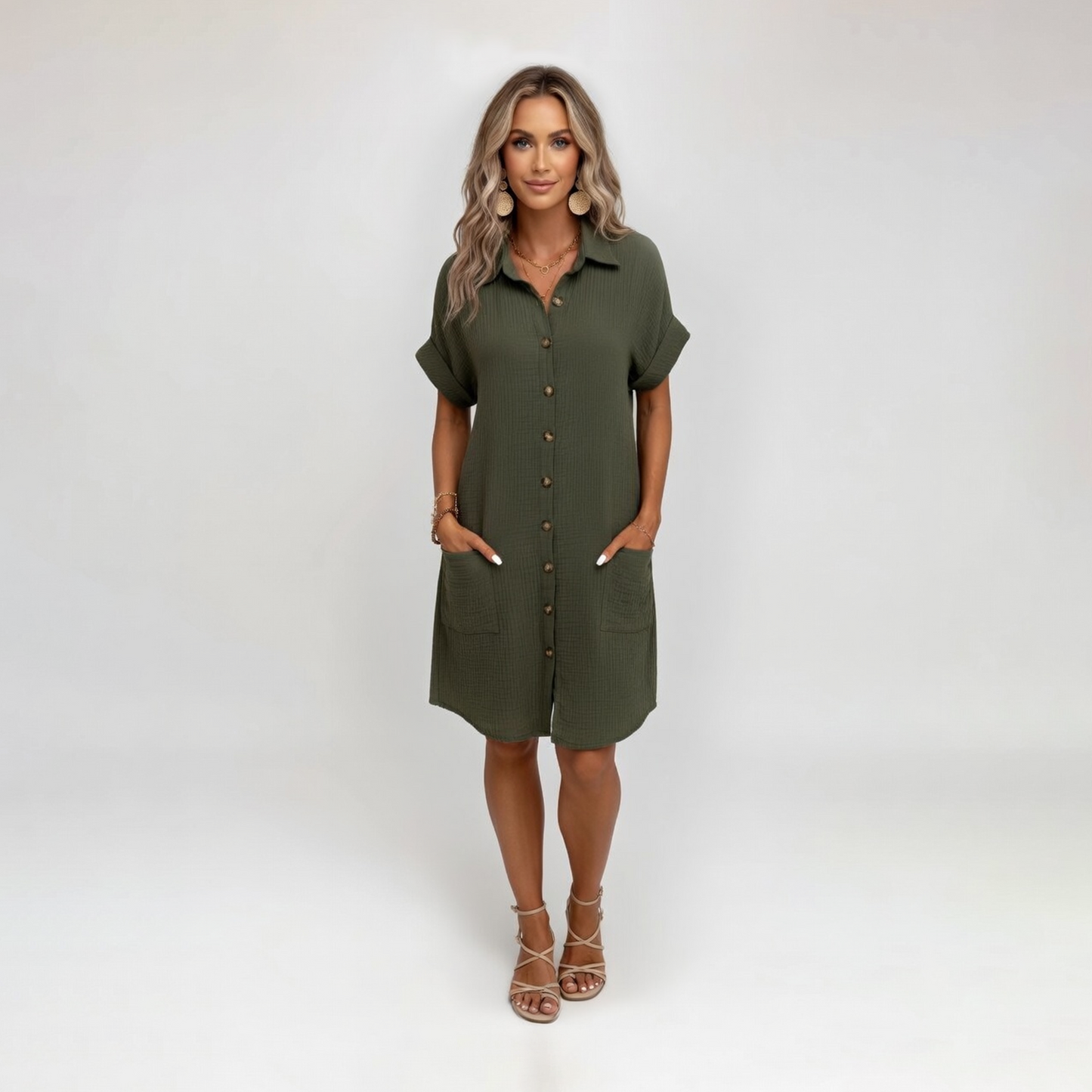 Miranda™ | Comfortabele Jurk Met Zakken