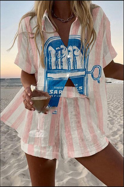 Belle | Zomer Linnen set