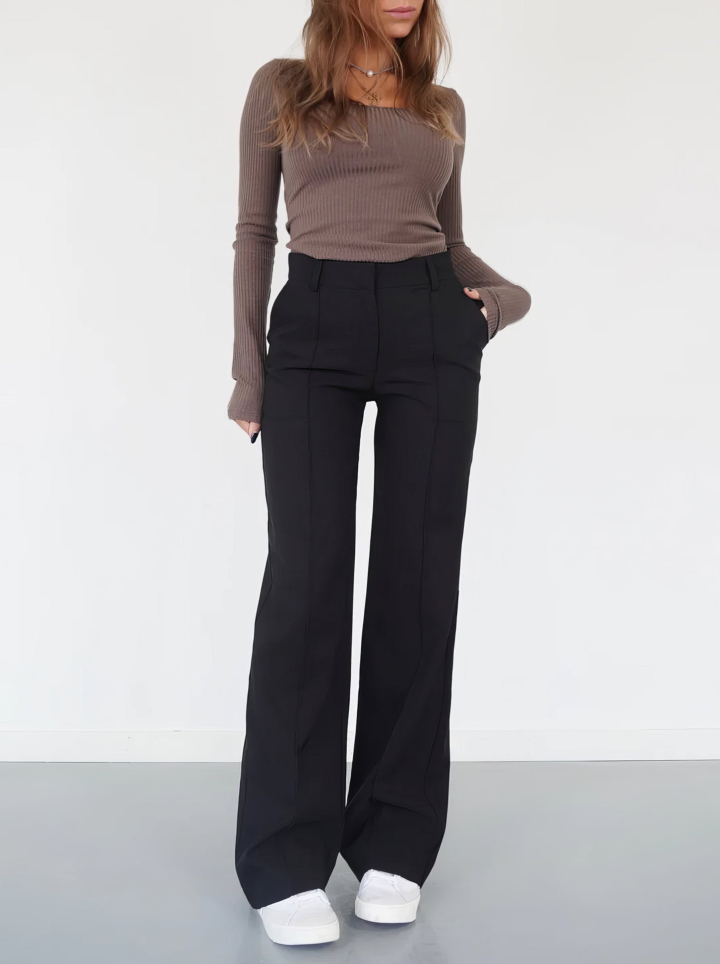 Bliss | Hoge pantalon broek