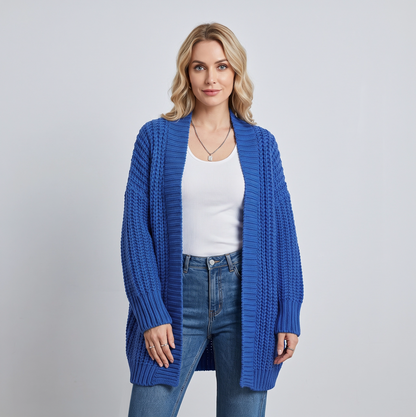 Ainsley | Warme Oversized comfortabele dames cardigan