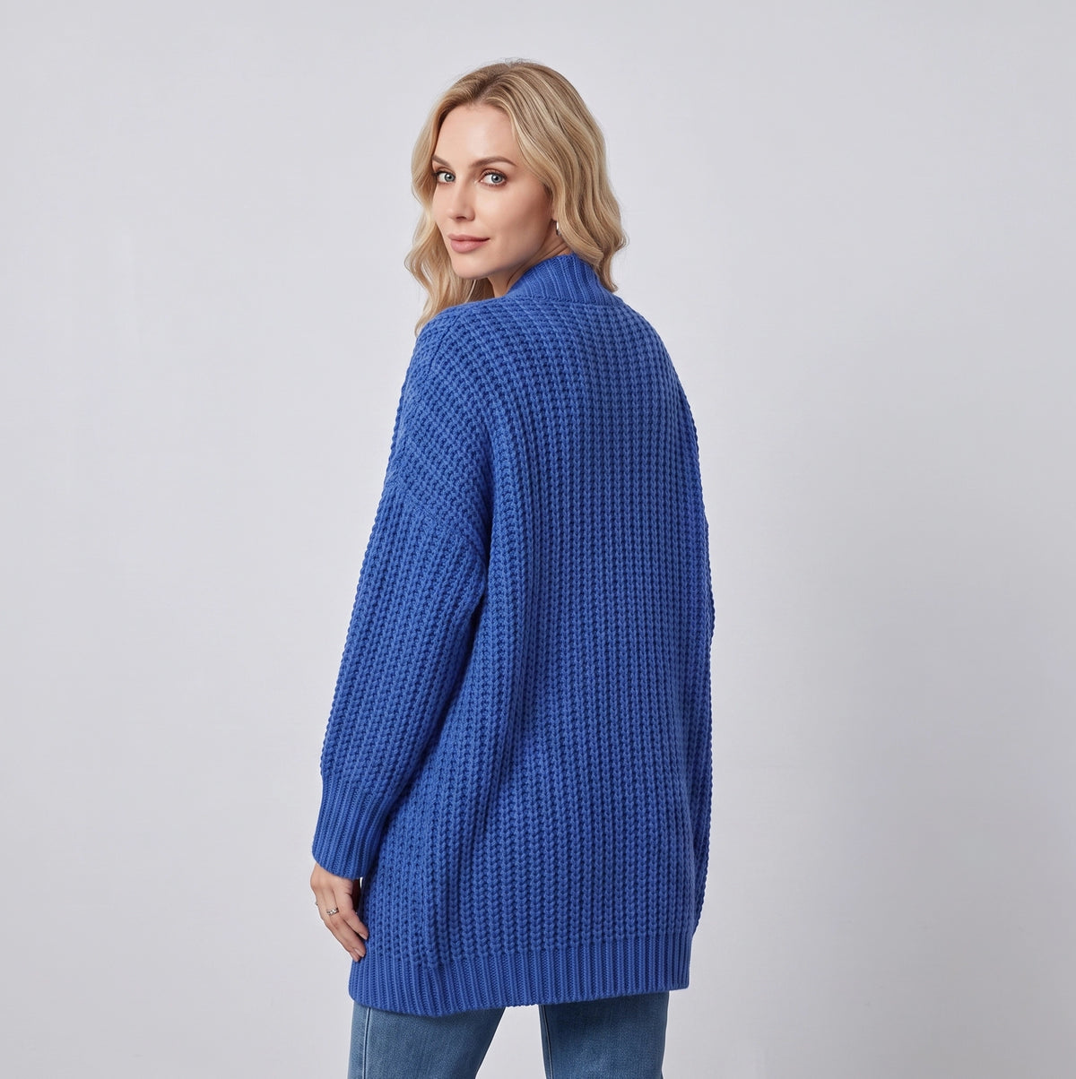 Ainsley | Warme Oversized comfortabele dames cardigan