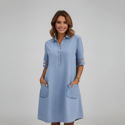 Anouk | Jurk met Zijzakken