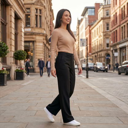 Bliss | Hoge pantalon broek