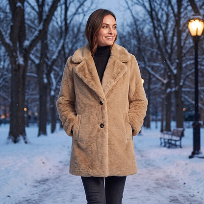 Brynlee | Zachte Chique warme winterjas