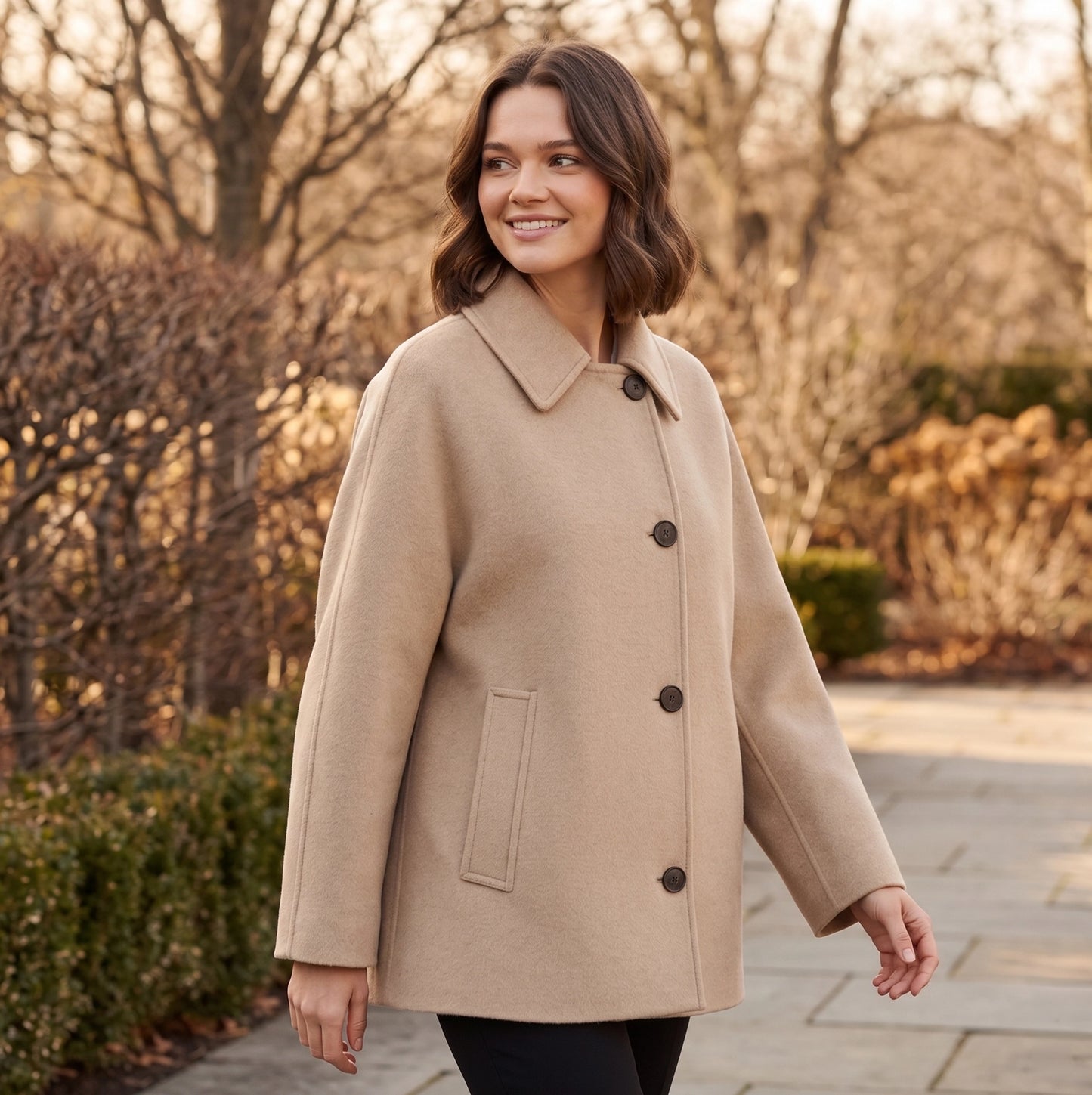 Caitlyn | Oversized Wool Coat