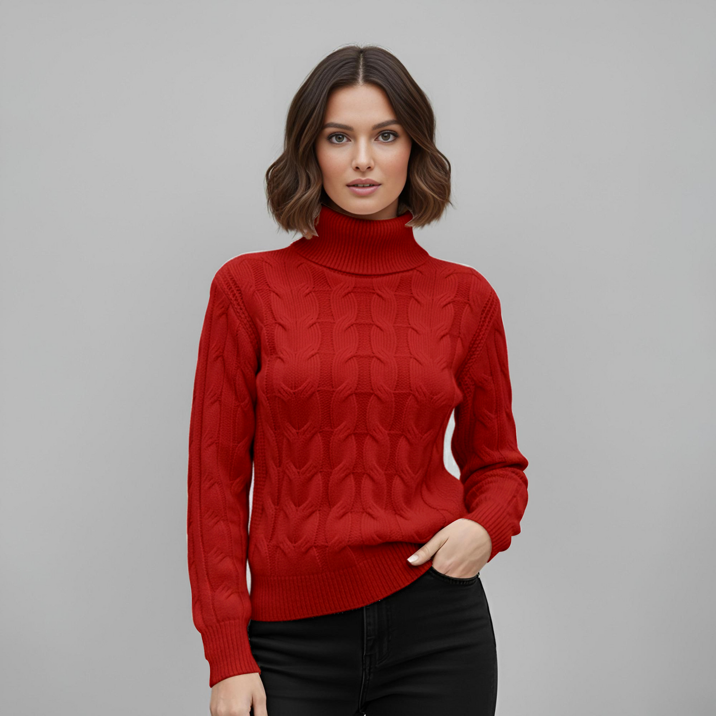 Carlena | Zachte Gebreide Coltrui