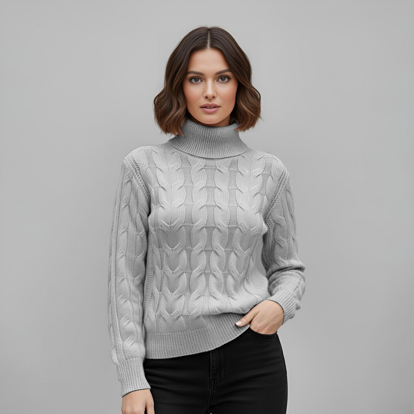 Carlena | Zachte Gebreide Coltrui