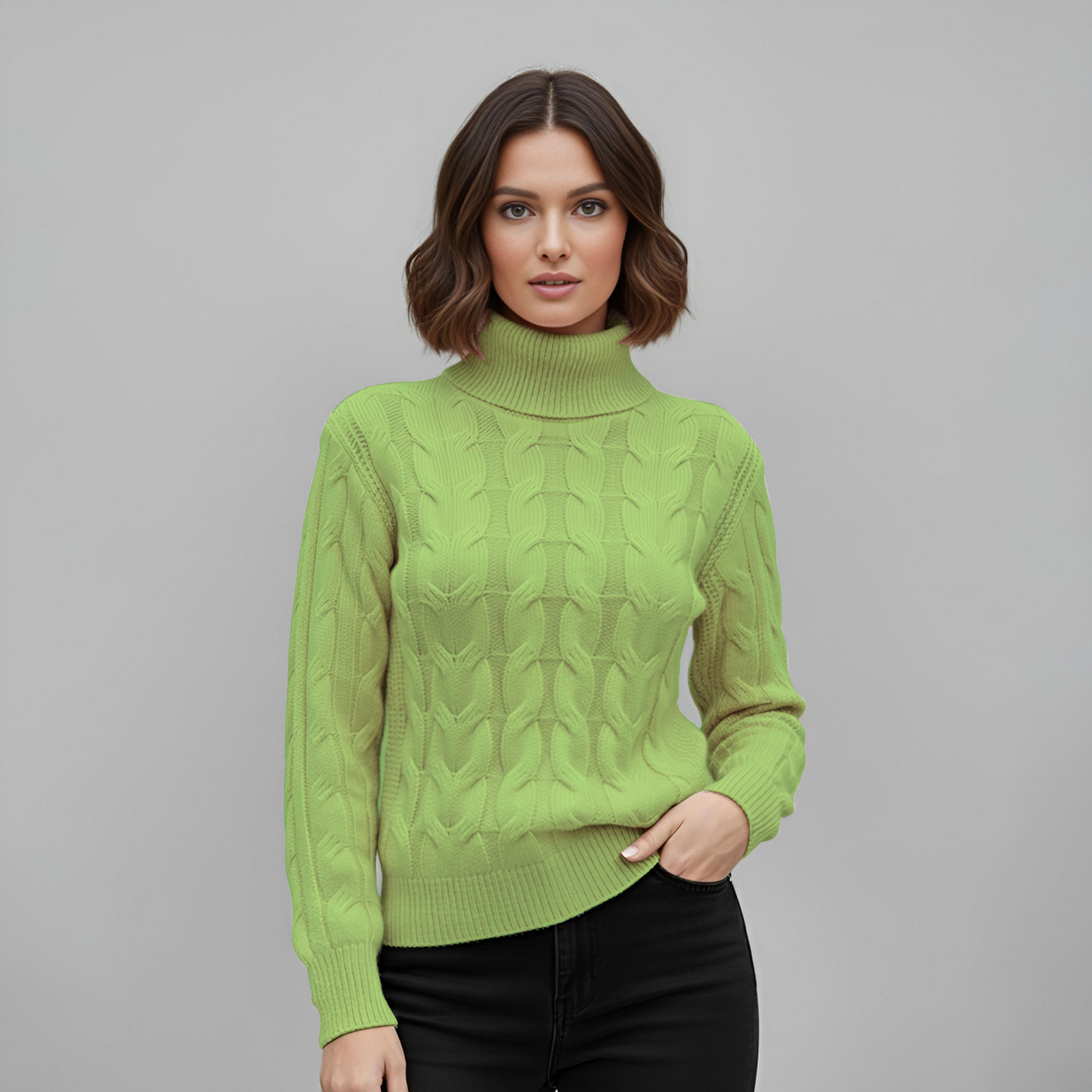 Carlena | Zachte Gebreide Coltrui