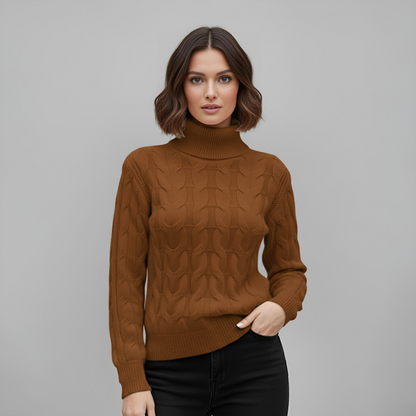 Carlena | Zachte Gebreide Coltrui