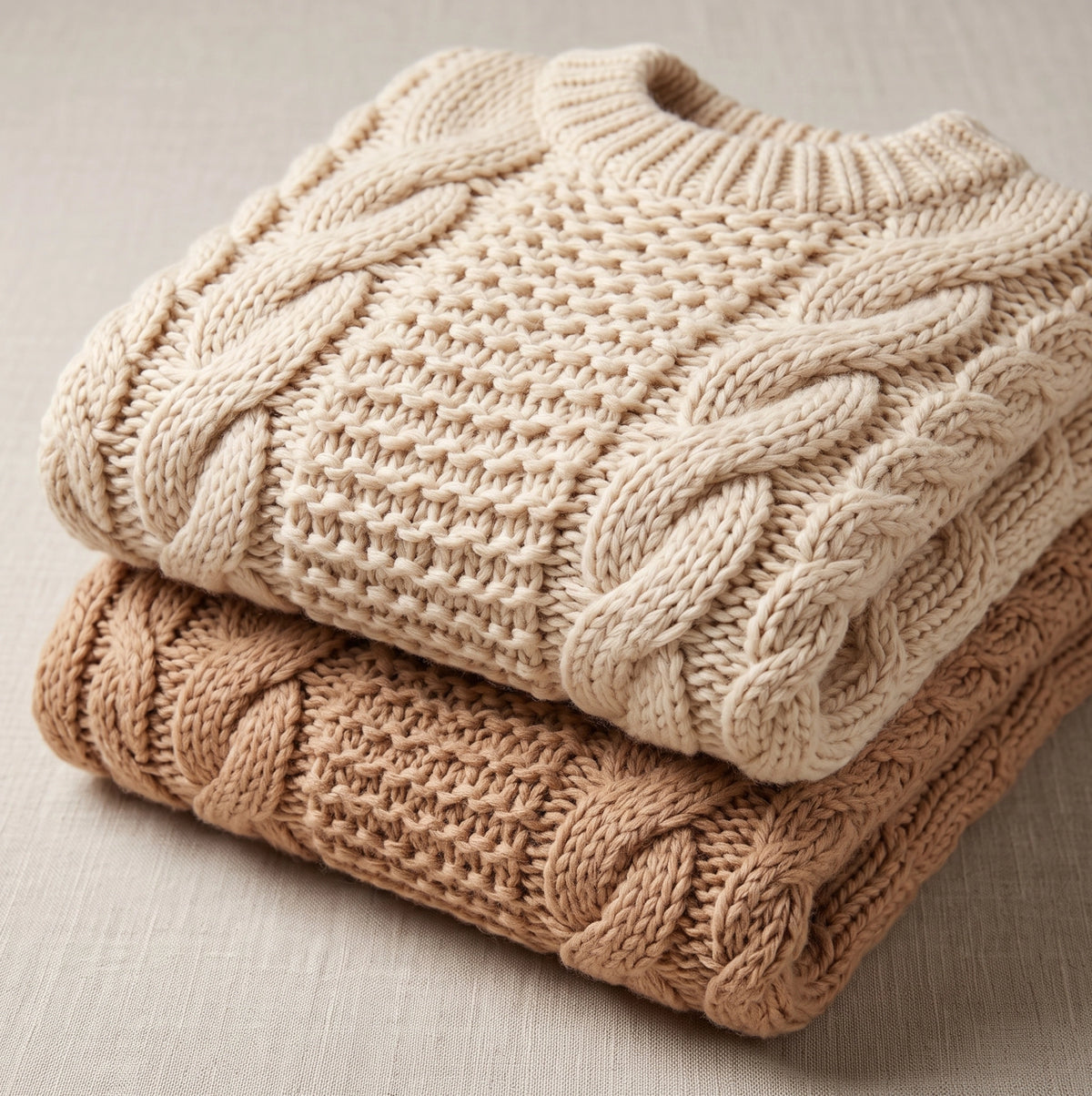 Cerise | Warme comfortabele gebreide trui