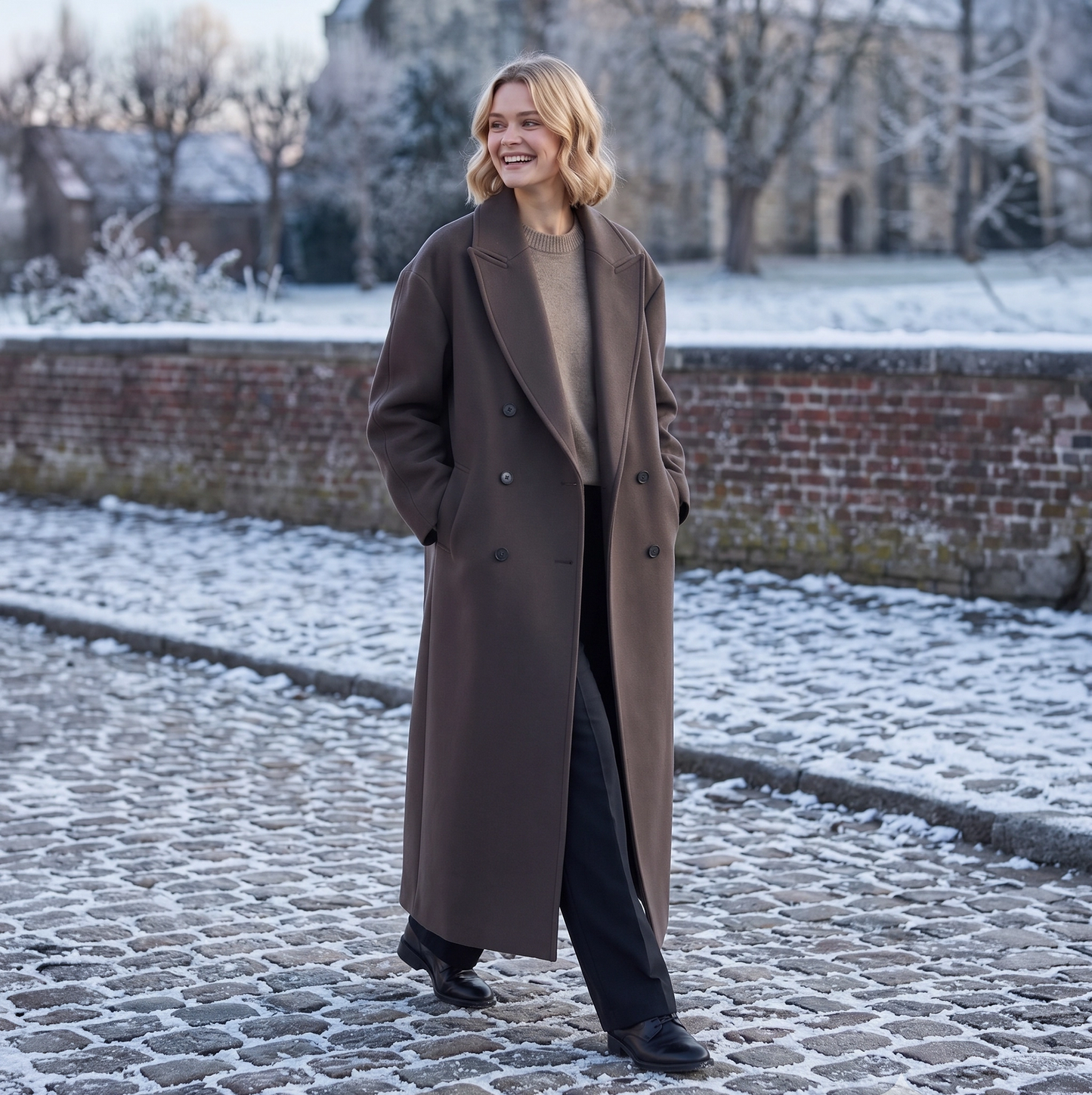 Cordelia | Oversized mantel jas