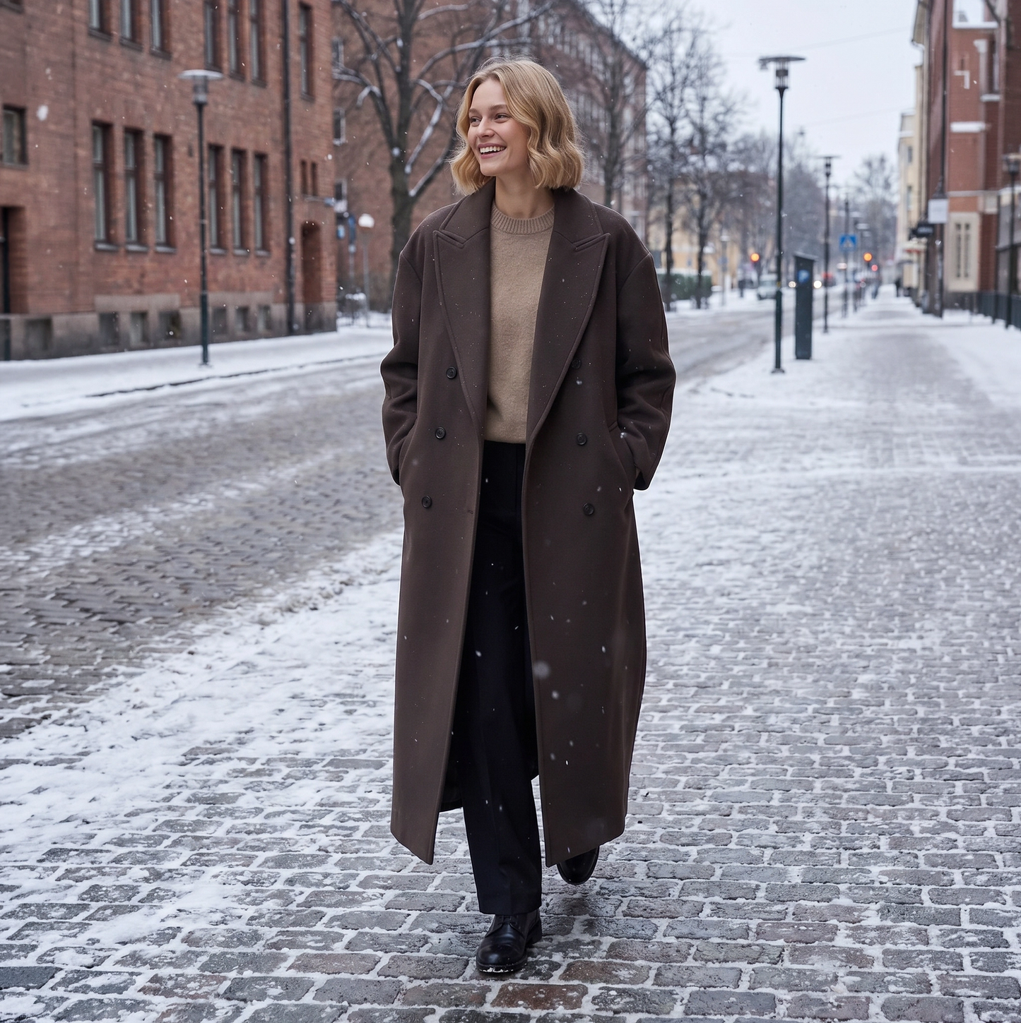 Cordelia | Oversized mantel jas