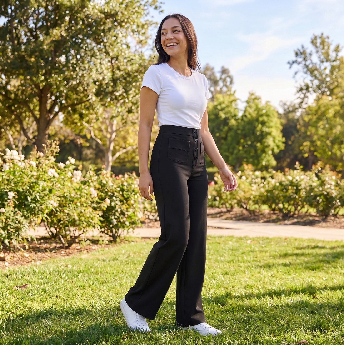 Cynthia | Elastische broek