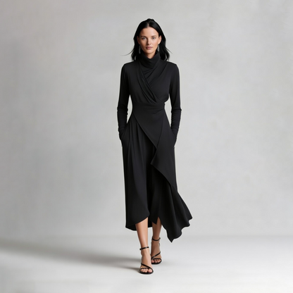 Deline | Elegante lange jurk