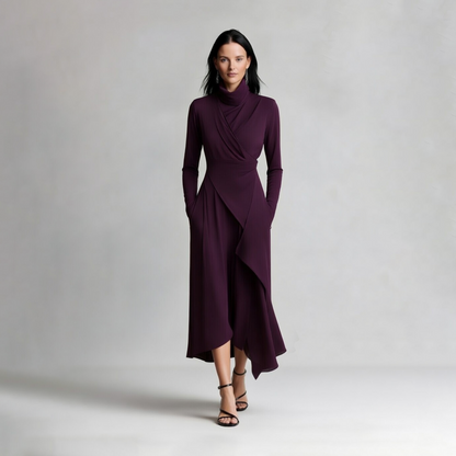 Deline | Elegante lange jurk