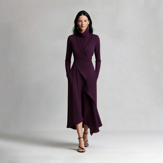Deline | Elegante lange jurk