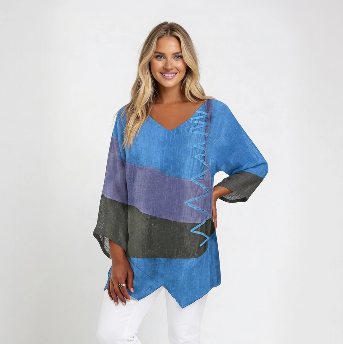 Doreen | Kleurrijke Blouse