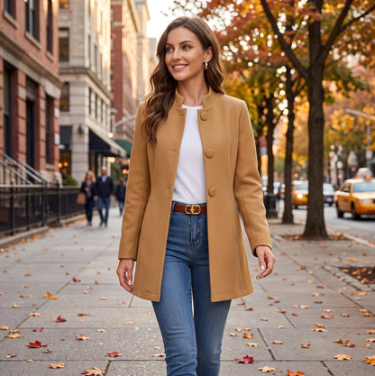 Eden | elegante herfst manteljas
