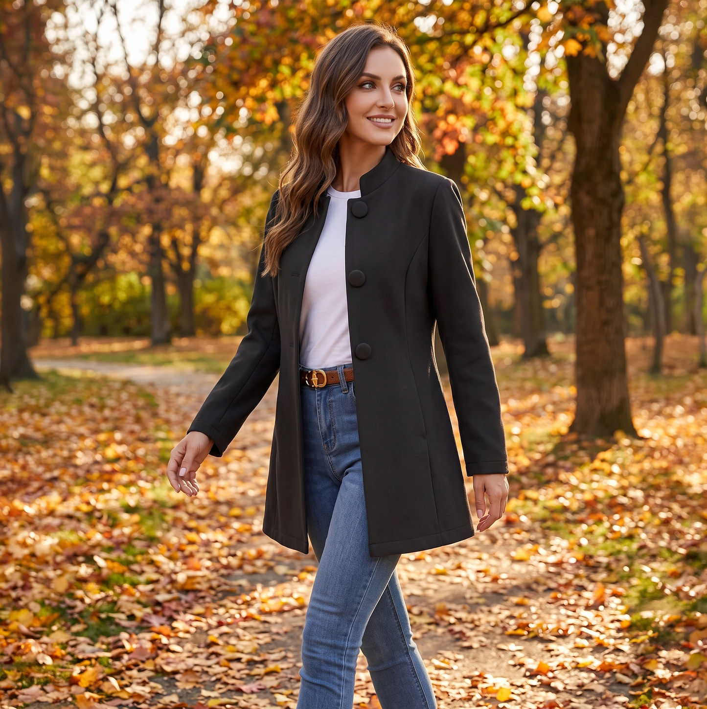 Eden | elegante herfst manteljas