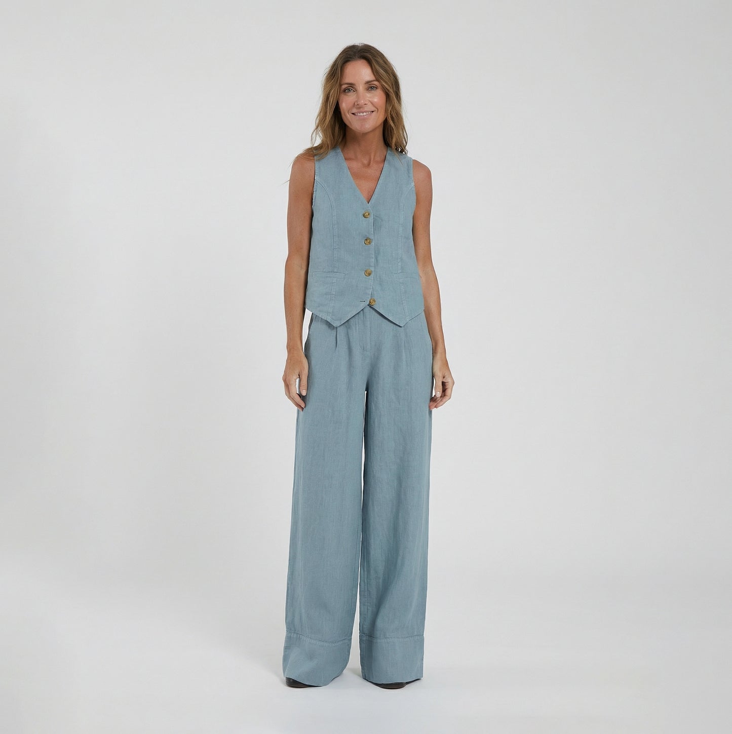 Evelynne | Lente Set met Knopen