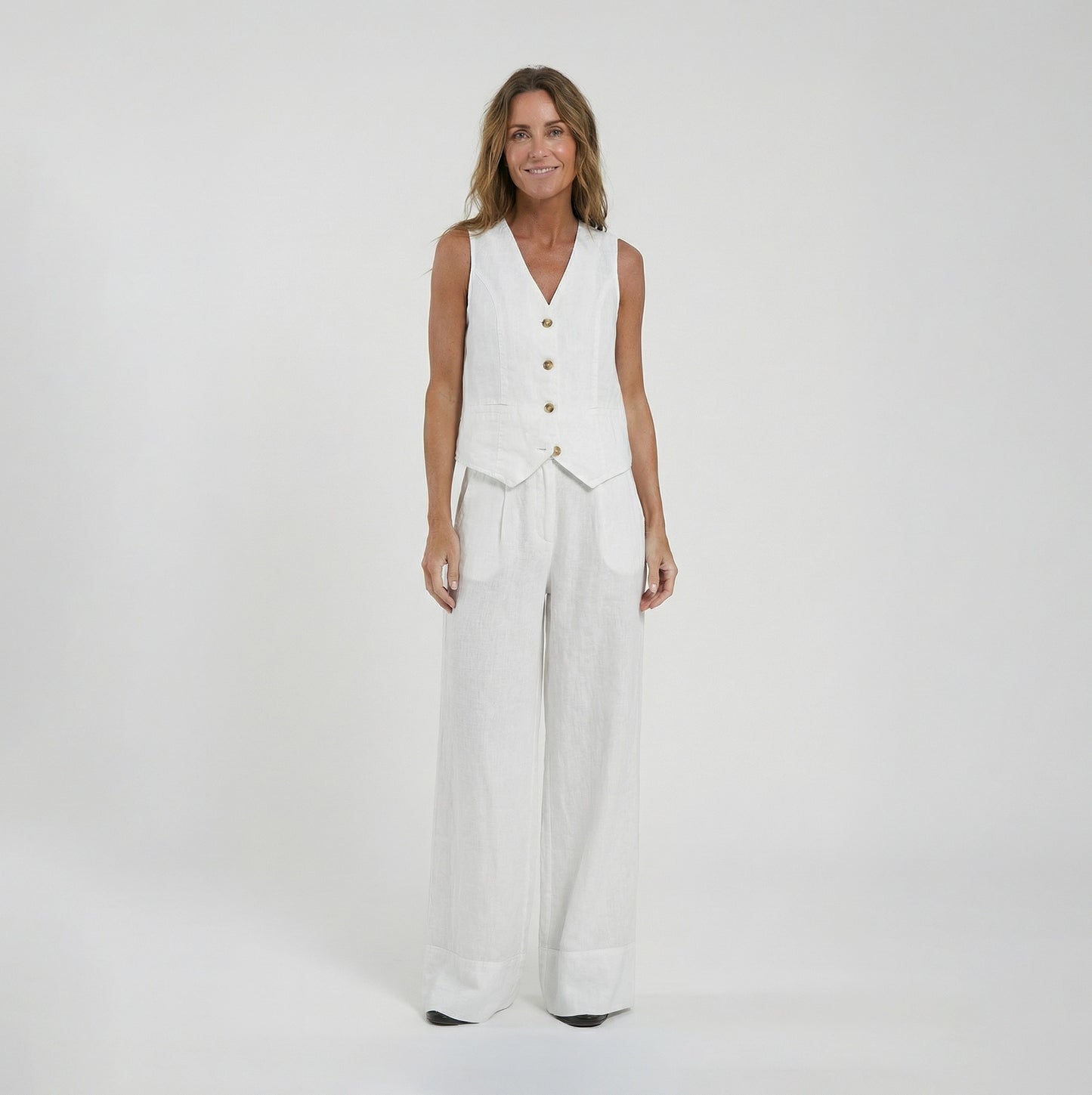 Evelynne | Lente Set met Knopen