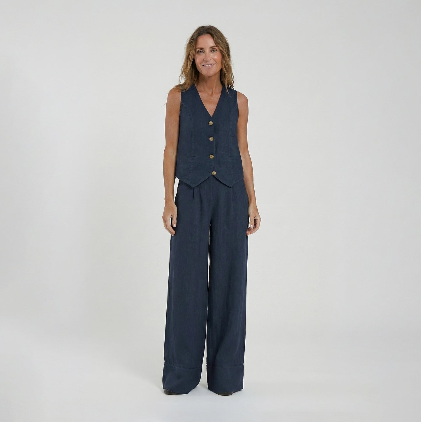 Evelynne | Lente Set met Knopen