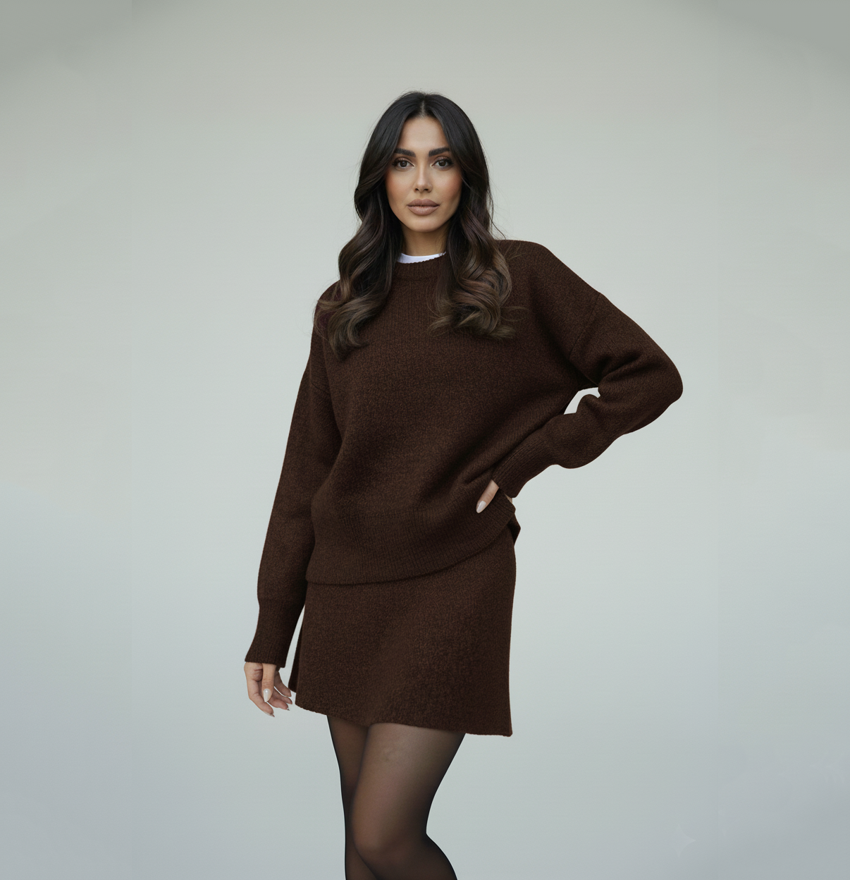 Freya | gebreide winter set