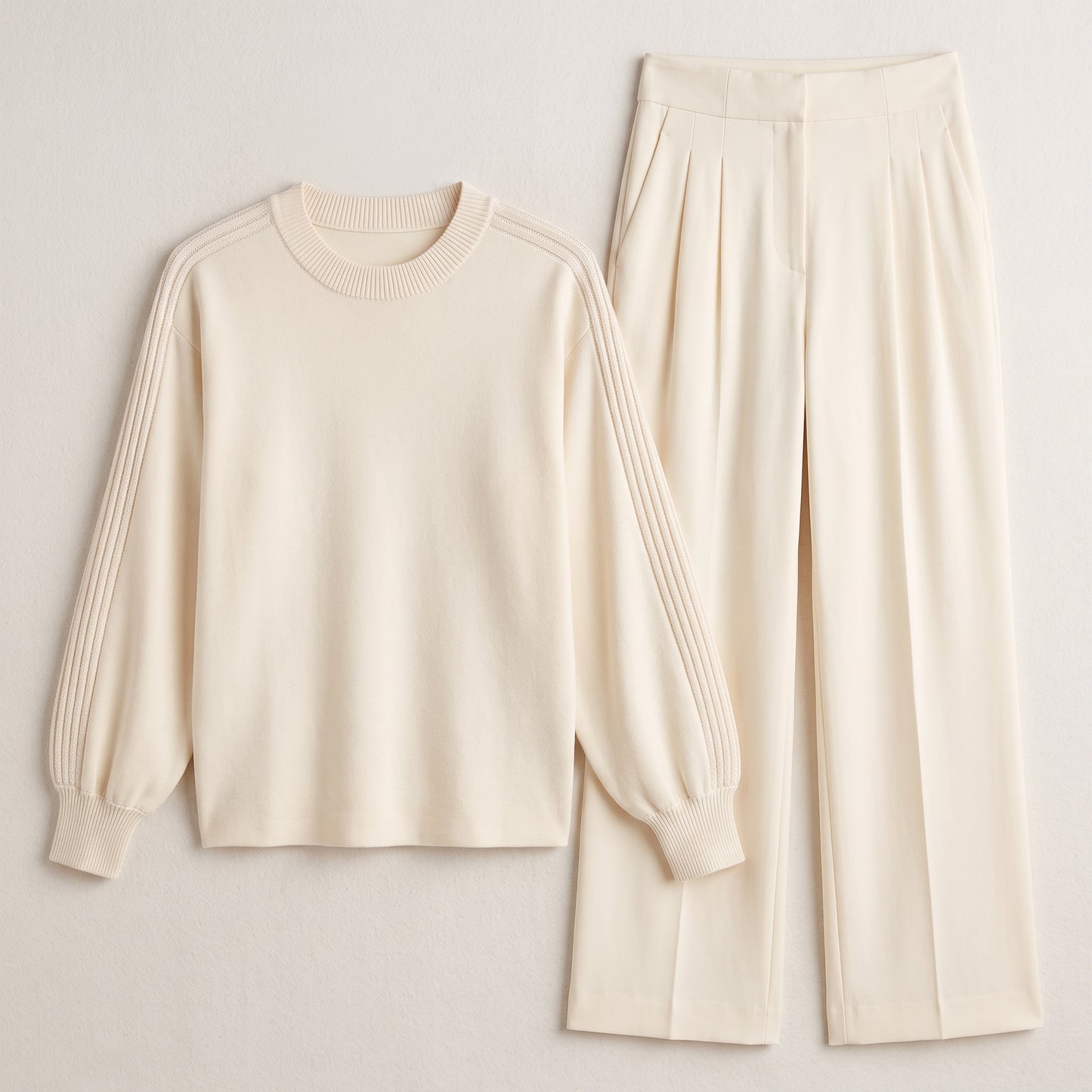 Agnes | Chique comfortabele witte set