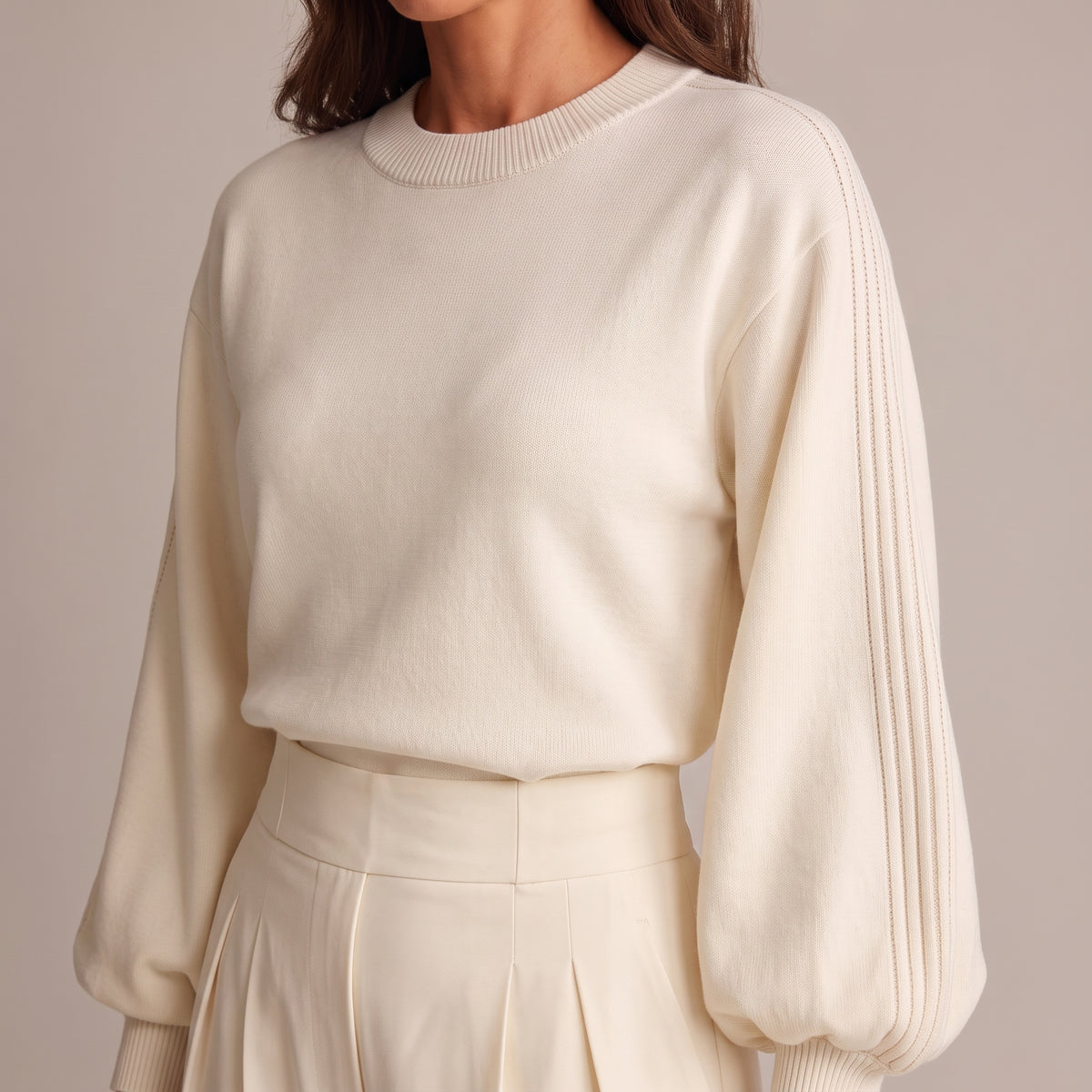 Agnes | Chique comfortabele witte set