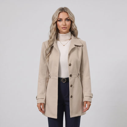 Hilda | Lichte Trenchcoat tussenseizoen