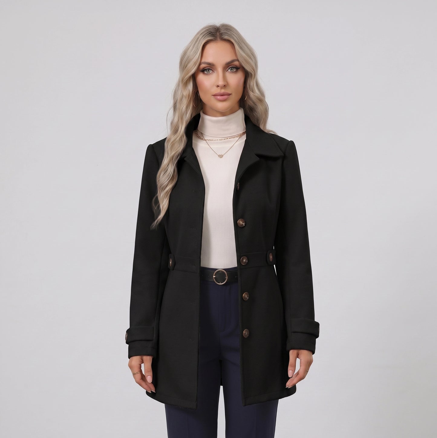 Hilda | Lichte Trenchcoat tussenseizoen