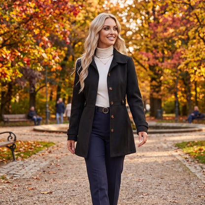 Hilda | Lichte Trenchcoat tussenseizoen