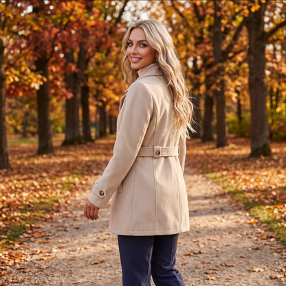 Hilda | Lichte Trenchcoat tussenseizoen