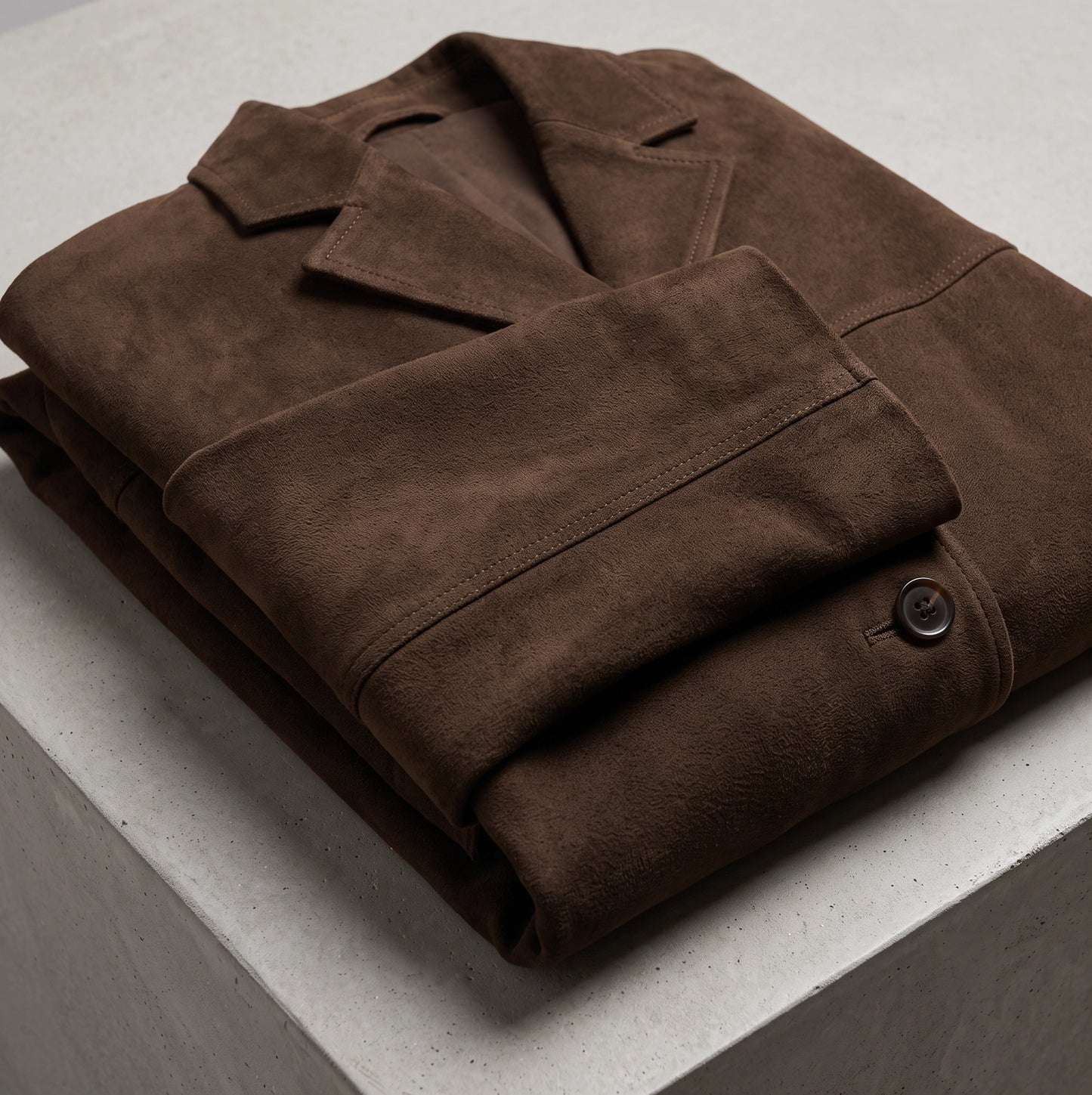 Isabeau | Suede jas