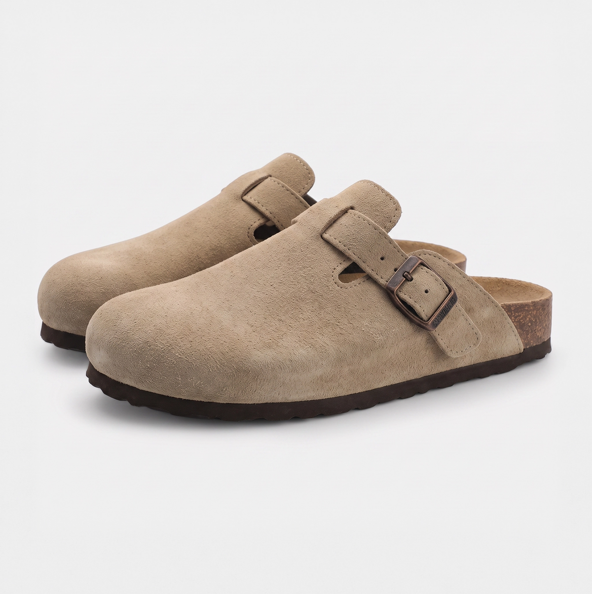 Joan | Comfortabele clogs met verstelbare gesp