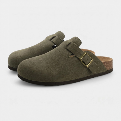 Joan | Comfortabele clogs met verstelbare gesp