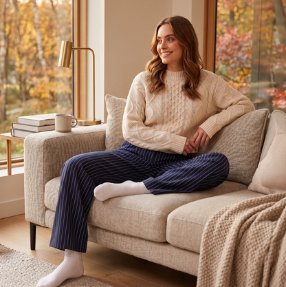 Kalina | Comfortabele damesbroek met hoge taille
