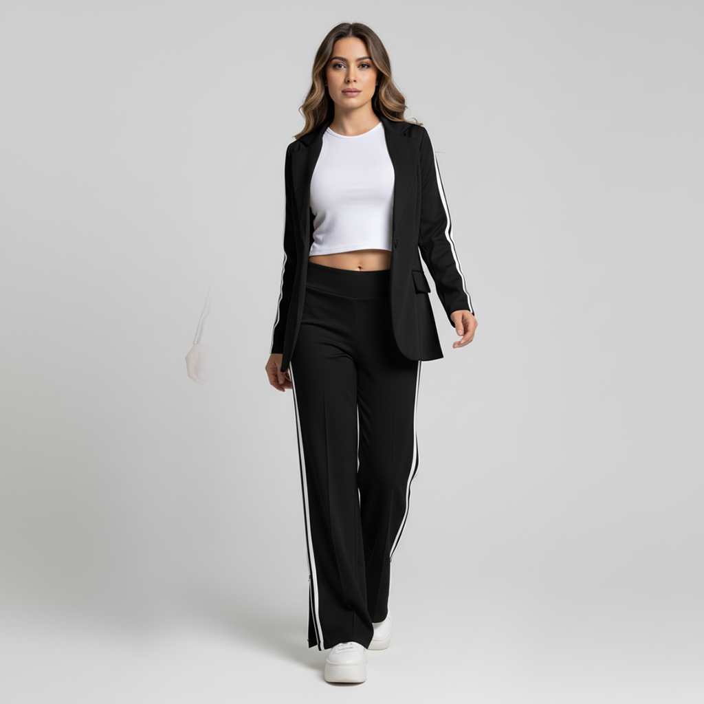 Lavinia | Polo Collar Set