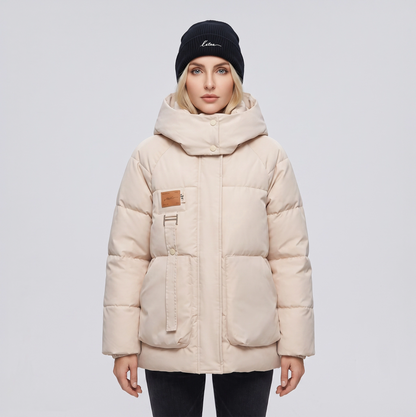 Lene | Stijlvolle en Comfortabele Dames Winterjas met Capuchon