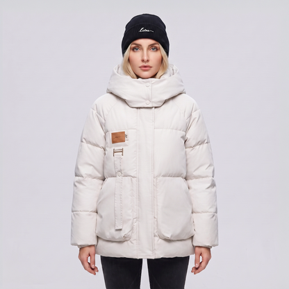 Lene | Stijlvolle en Comfortabele Dames Winterjas met Capuchon