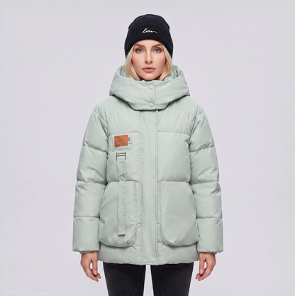 Lene | Stijlvolle en Comfortabele Dames Winterjas met Capuchon