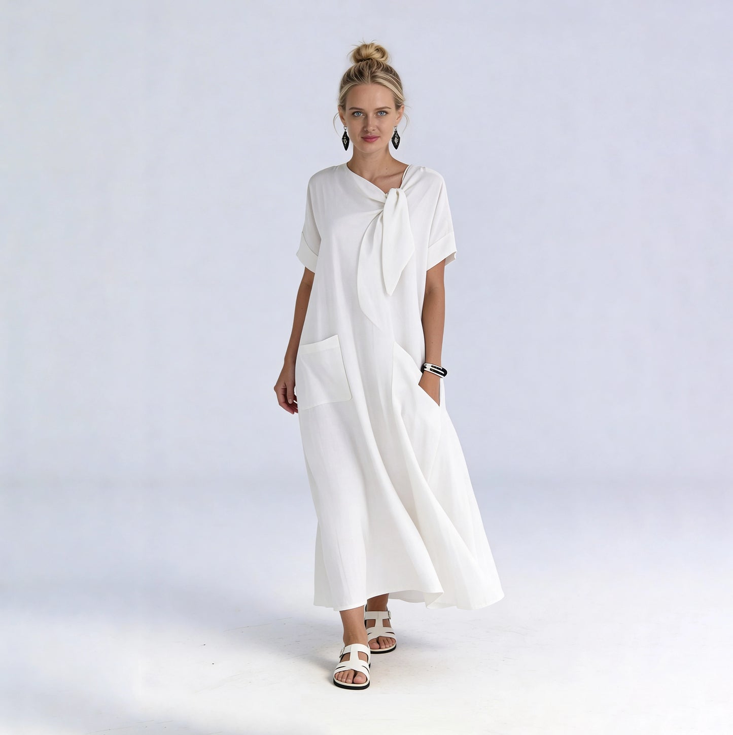 Leonelle | Comfortabele zomerjurk met zakken
