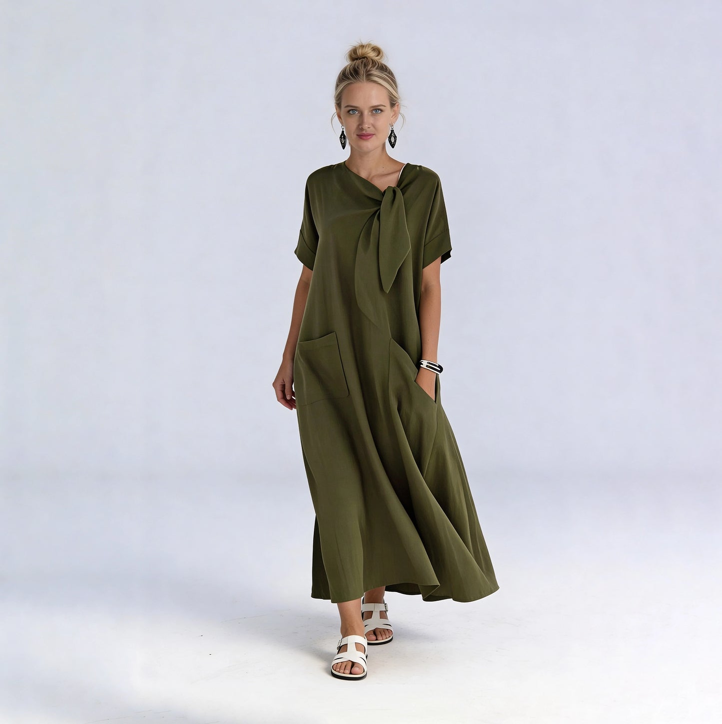 Leonelle | Comfortabele zomerjurk met zakken
