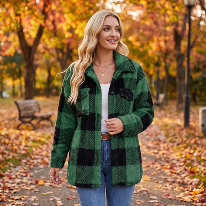 Lori | Warme herfst dames Jacket met knopen