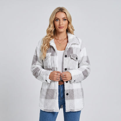 Lori | Warme herfst dames Jacket met knopen