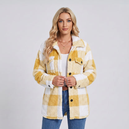 Lori | Warme herfst dames Jacket met knopen