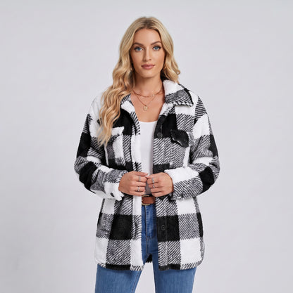 Lori | Warme herfst dames Jacket met knopen